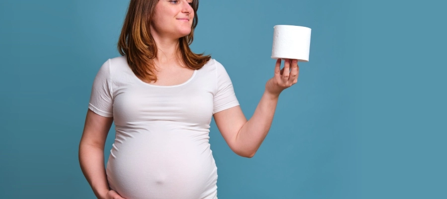 Como fica o intestino na gravidez  