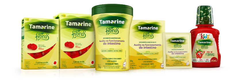 Foto da linha Tamarine Fibras